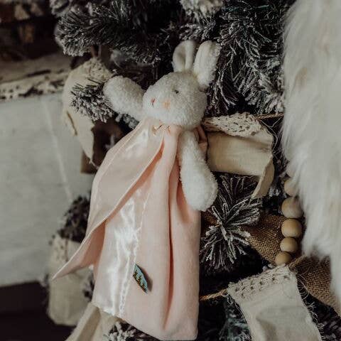 Blossom Bunny Bye Bye Blanket pink