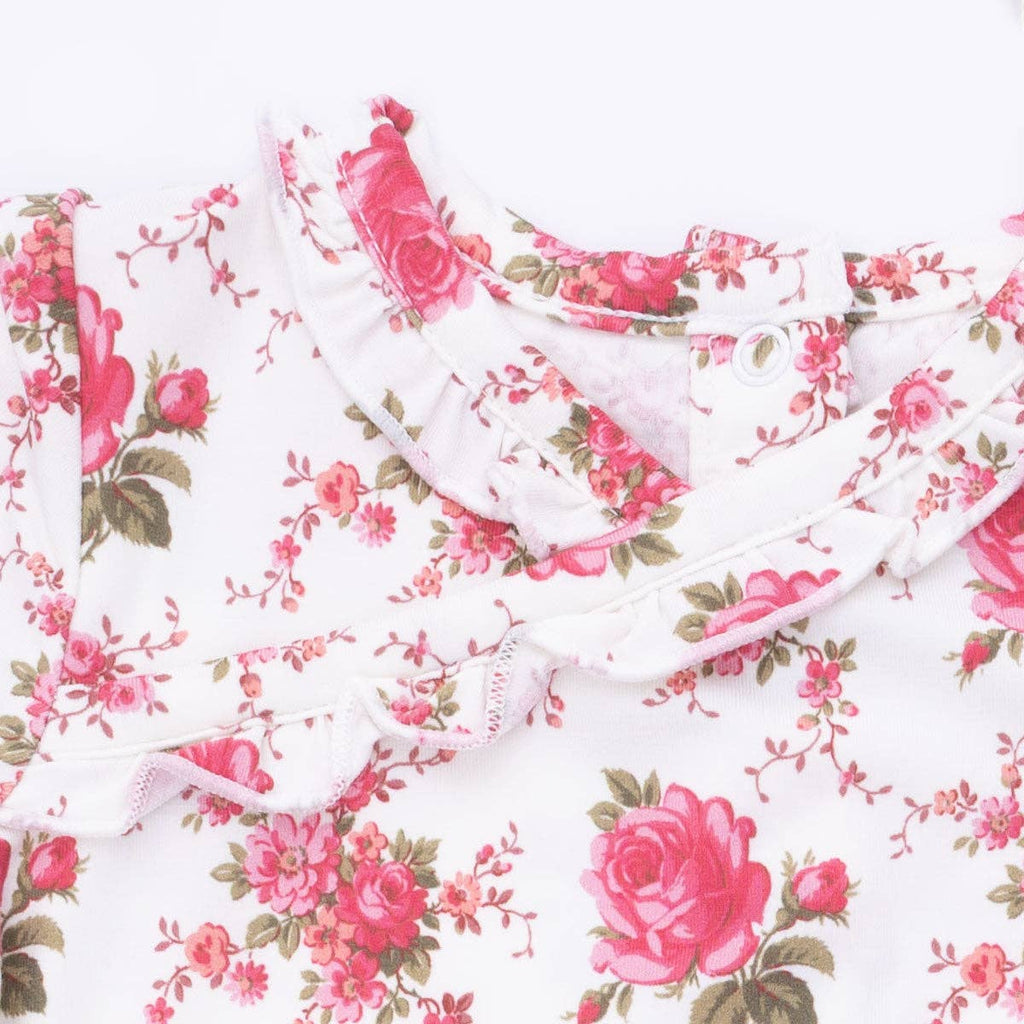 Elegant Roses - Kimono Gown & Knot Headband