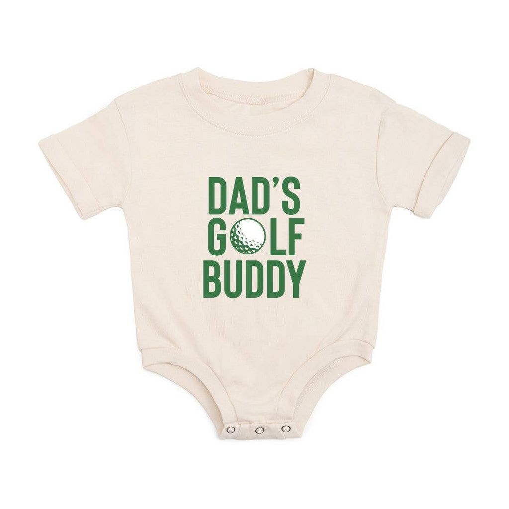 Dad's Golf Buddy Short Sleeve Romper - Baby Clothes