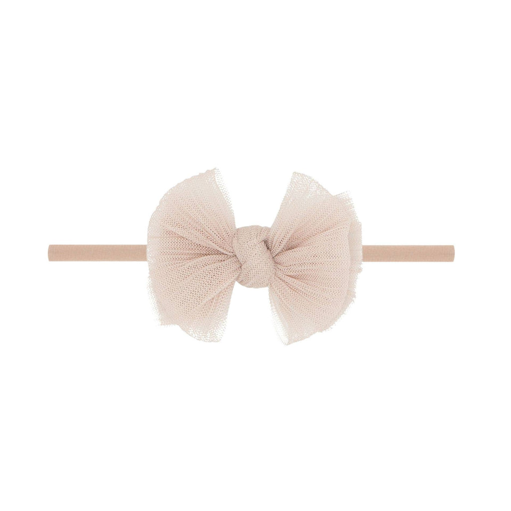Baby Bling® Tulle Baby FAB® Skinny soft tulle bow headband