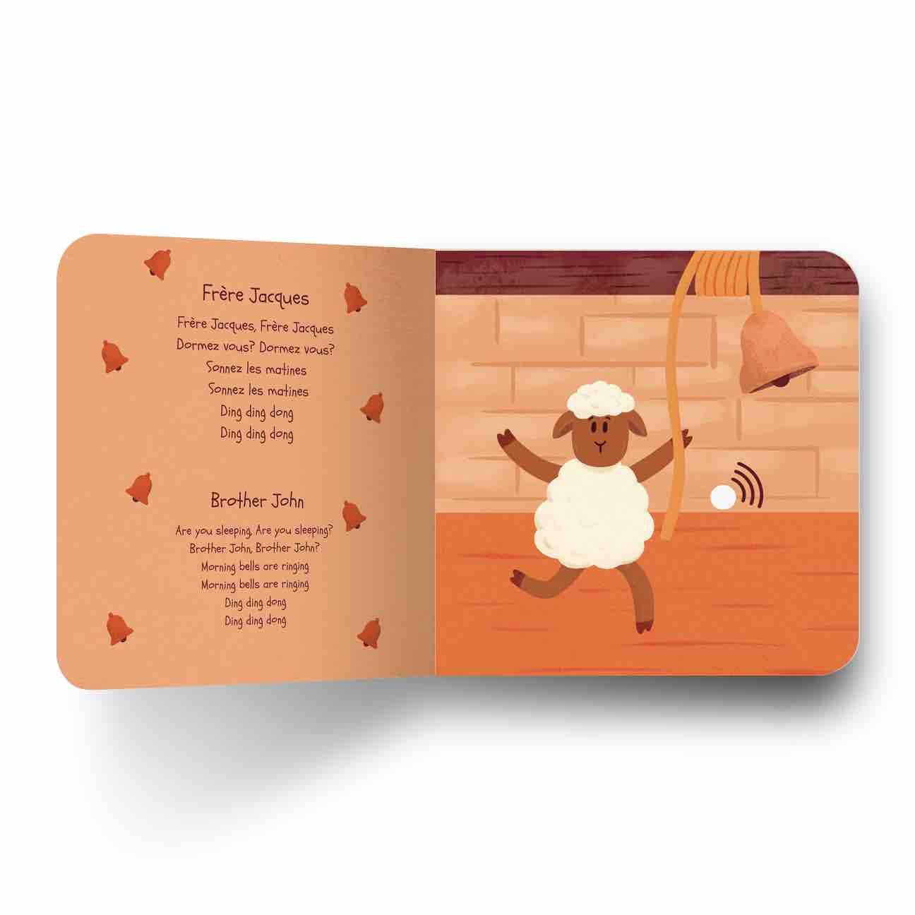 My first French book that sings lullabies