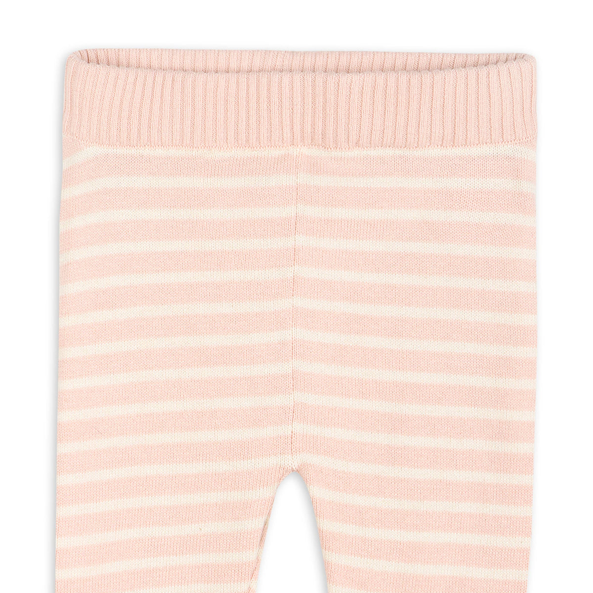Cherry Bow Baby Pullover & Stripe Pants (Organic Cotton)