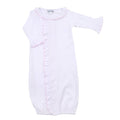 Mini Dots Ruffle Front Converter - Pink