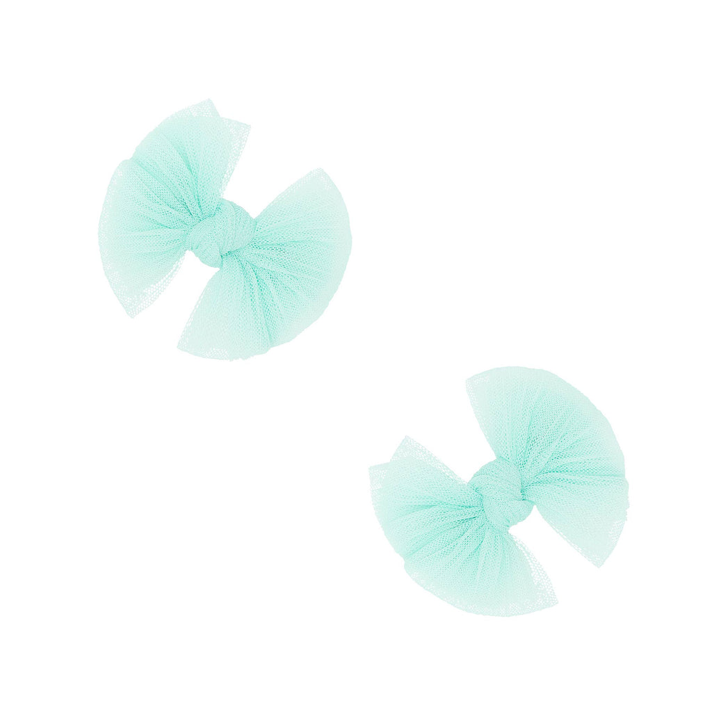 Baby Bling® 2-Pack Tulle Baby FAB® hair bow clips
