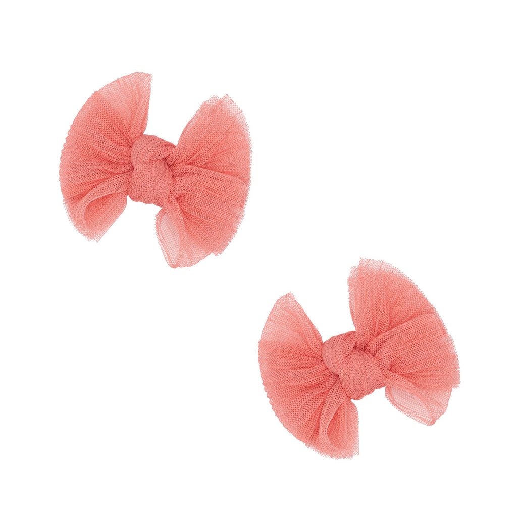 Baby Bling® 2-Pack Tulle Baby FAB® hair bow clips