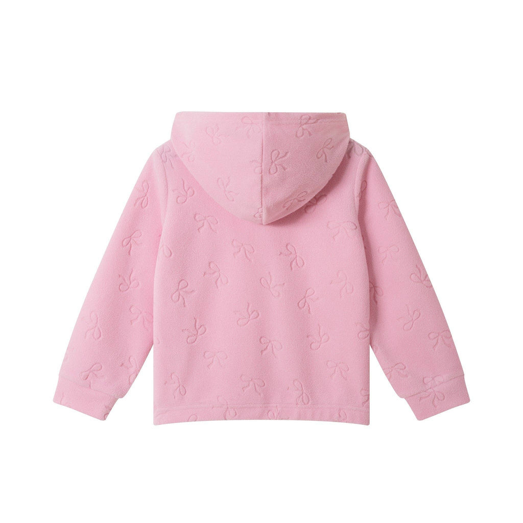 Plush Hoodie & Matching Pant Set | Bows