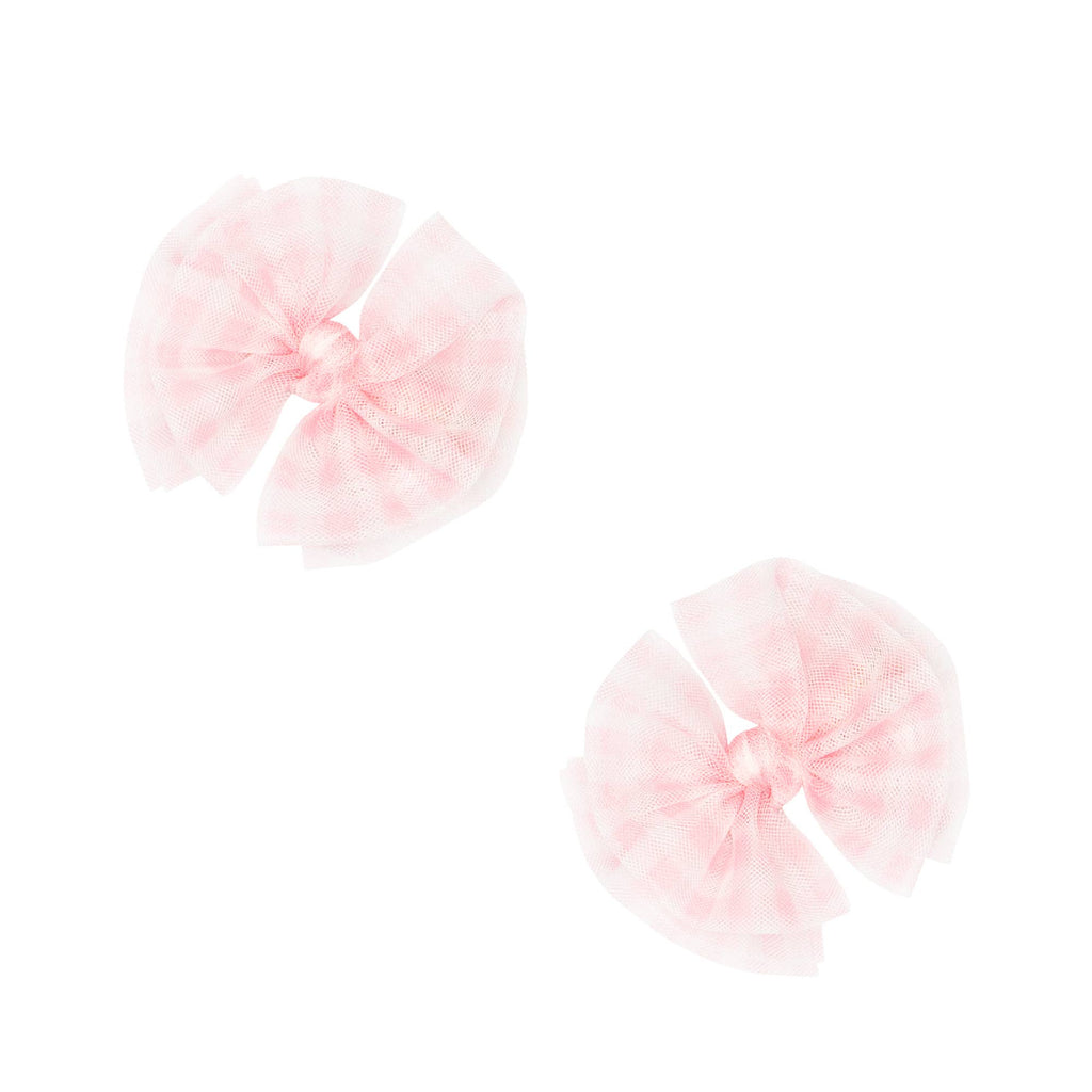 Baby Bling® 2-Pack Tulle Baby FAB® hair bow clips