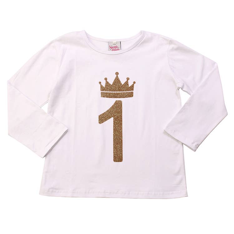 #1 Birthday  Long sleeve T shirt