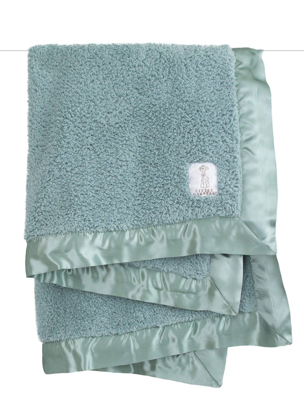 Chenille Baby Blanket: Unboxed / Denim