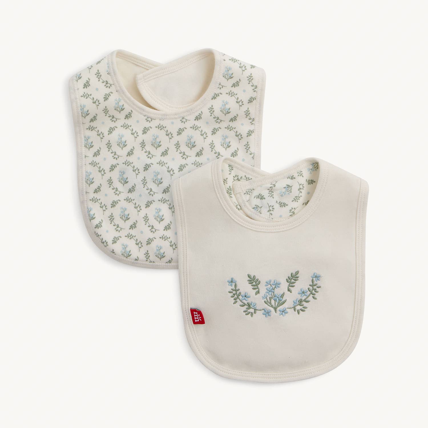 ELOISE ORGANIC COTTON RBIB W/ EMB