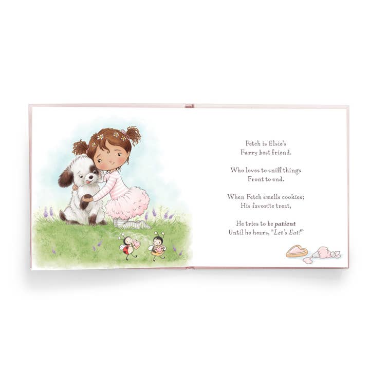 A pretty girl board book brown hair