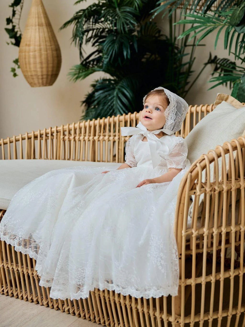 B14L long Christening gown