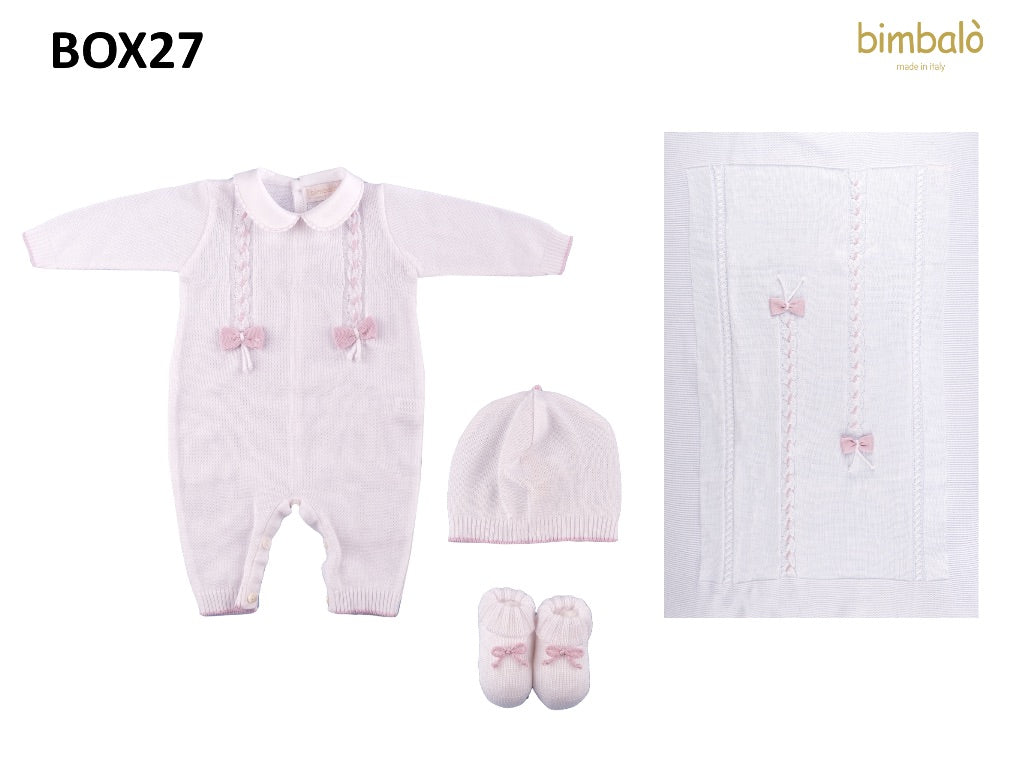 Knitted Baby Girl Set