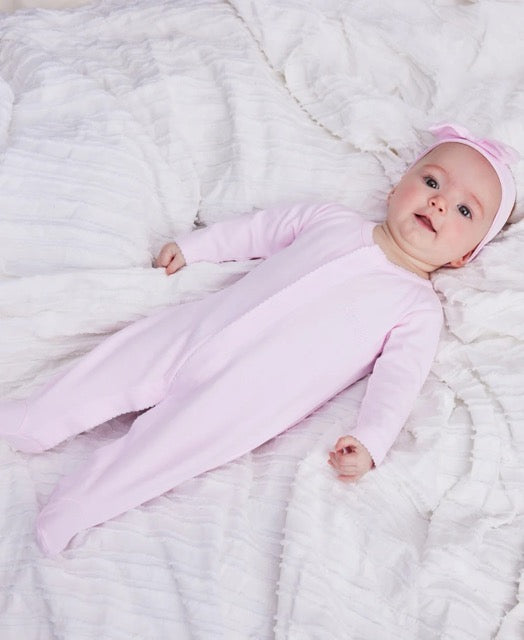 Basic footie pink