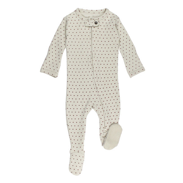 Organic 2-Way Zipper Footie