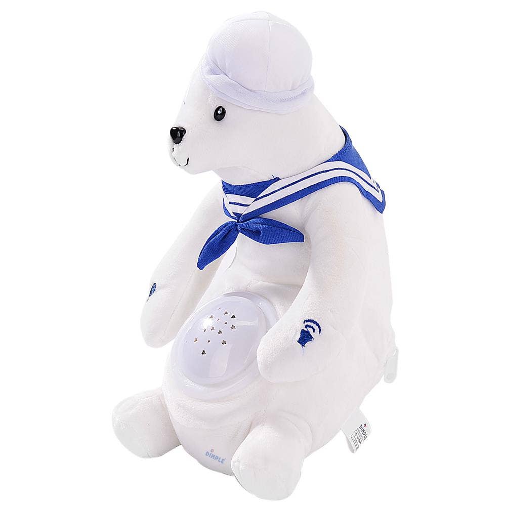 Barry Polar Bear Nightlight Soother with Favorite Lullabies