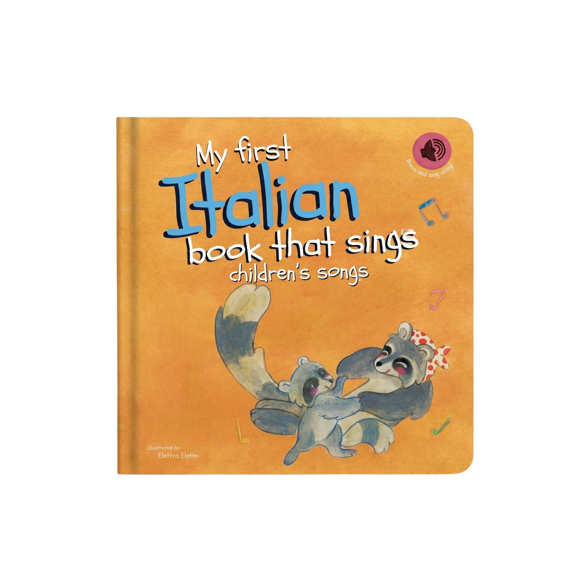 My first Italian book that sings children's songs