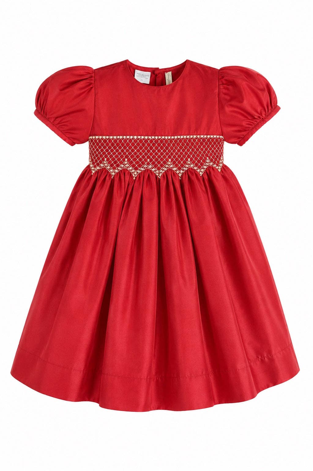 Elegant Taffeta Red Dress