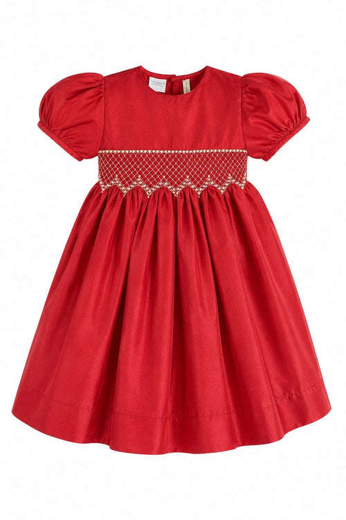 Elegant Taffeta Red Dress