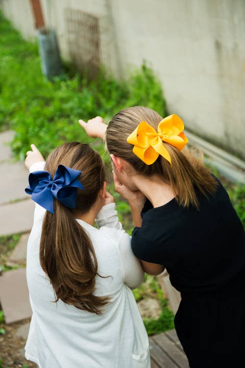 Giant (7 in.) Classic Grosgrain Bow by Color
