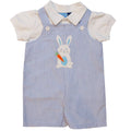 Good Lad Newborn/Infant Boys Appliqued Shortall Set