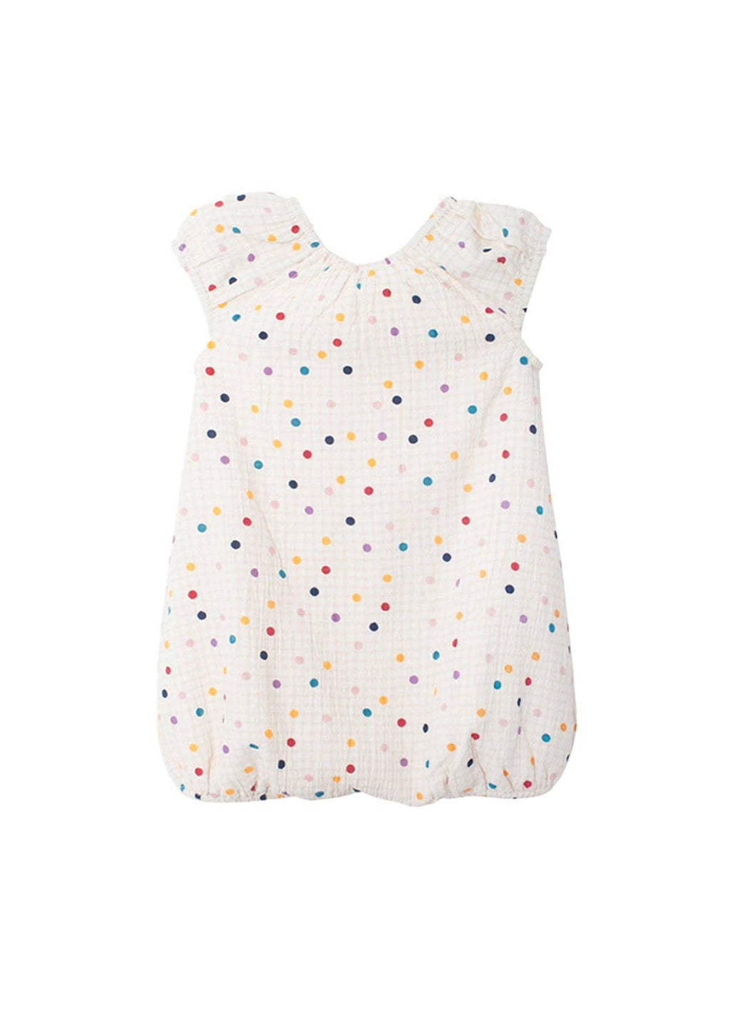 Confetti Cutie Cap Sleeve Romper