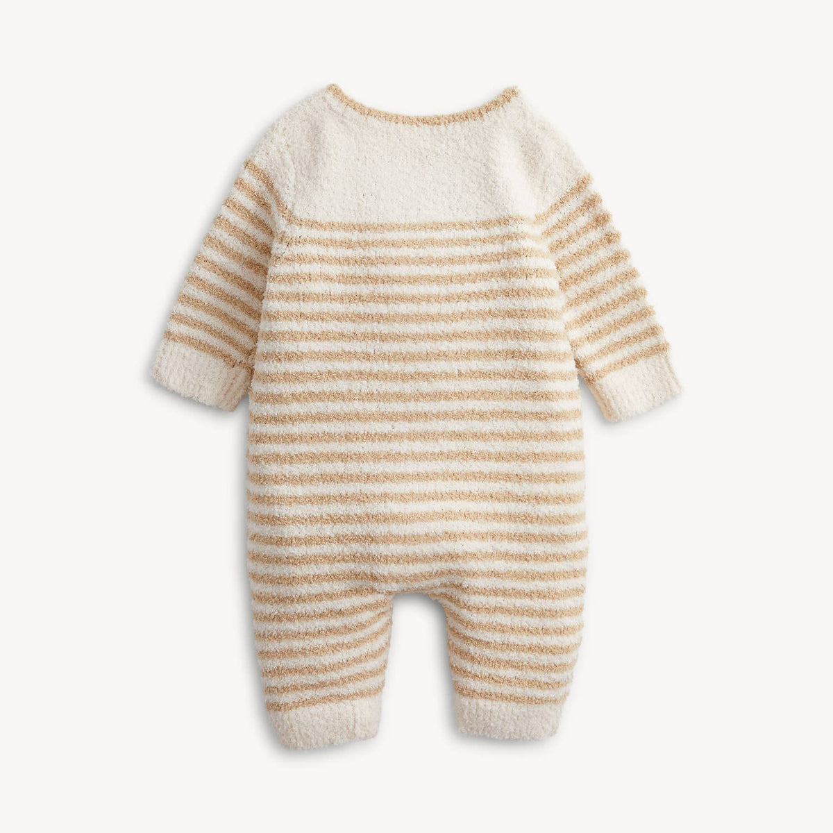 CHENILLE CREAM SWEATER ROMPER