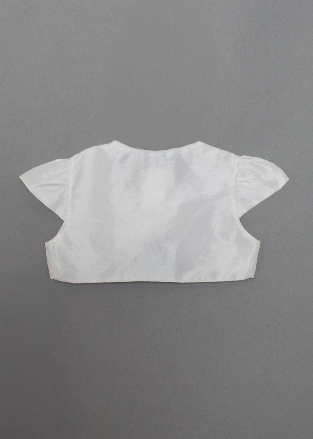 Taffeta Bolero w/ Tie Front Closure