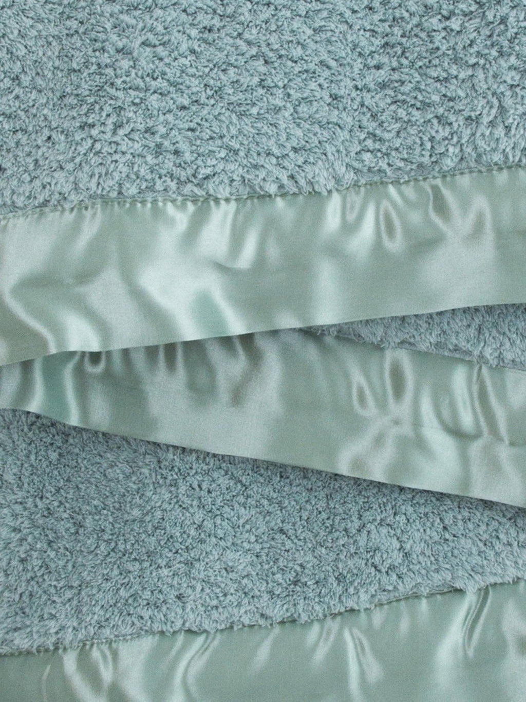 Chenille Baby Blanket: Unboxed / Denim