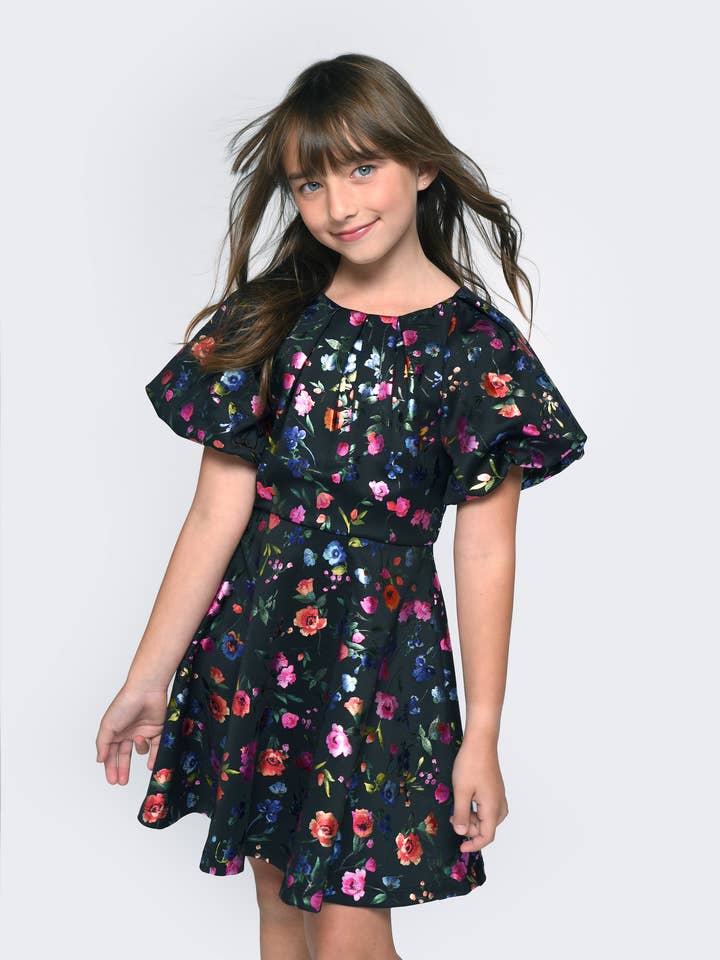 Foil Flower dress