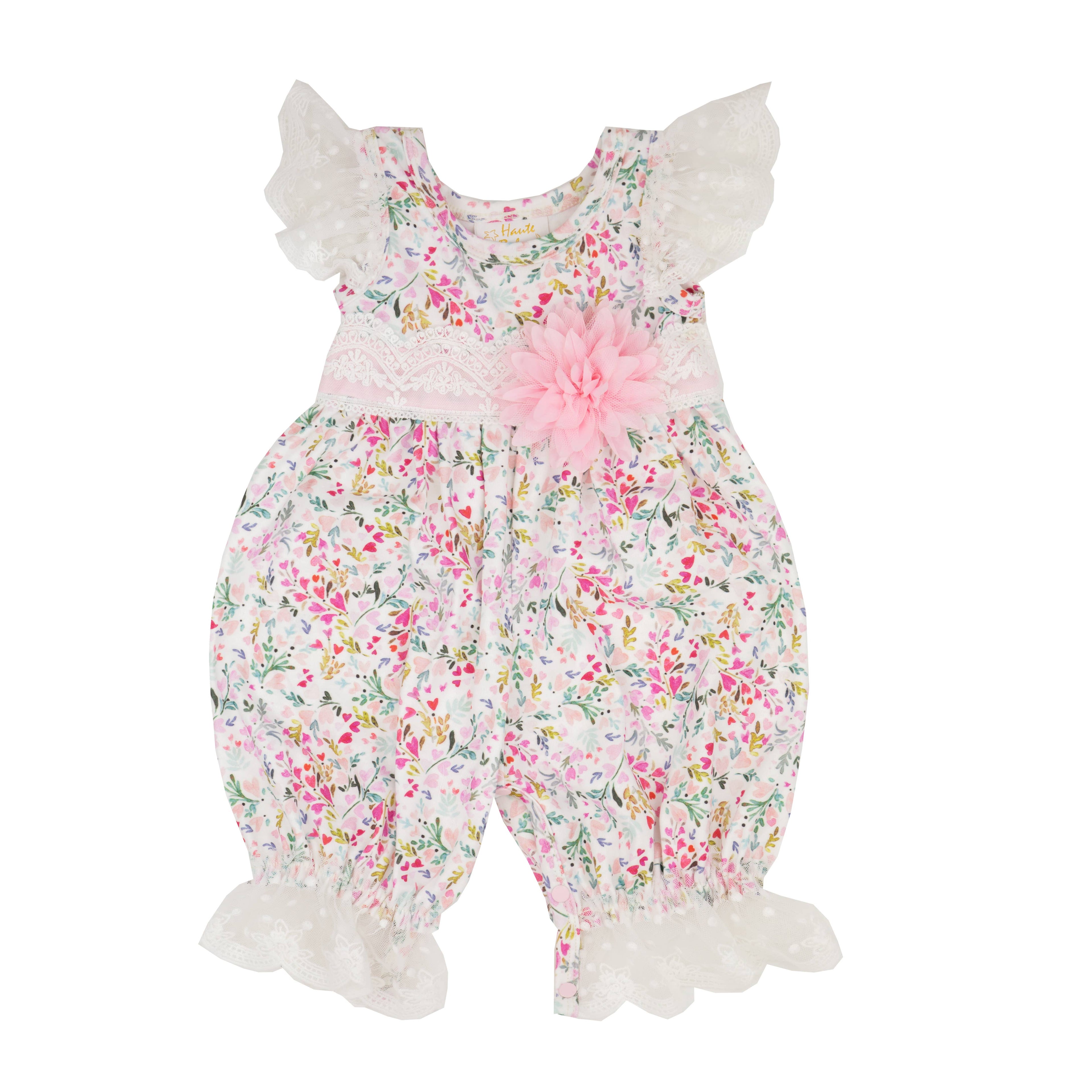 Haute Baby Pinkalicious Bubble Romper for Infants & Toddlers