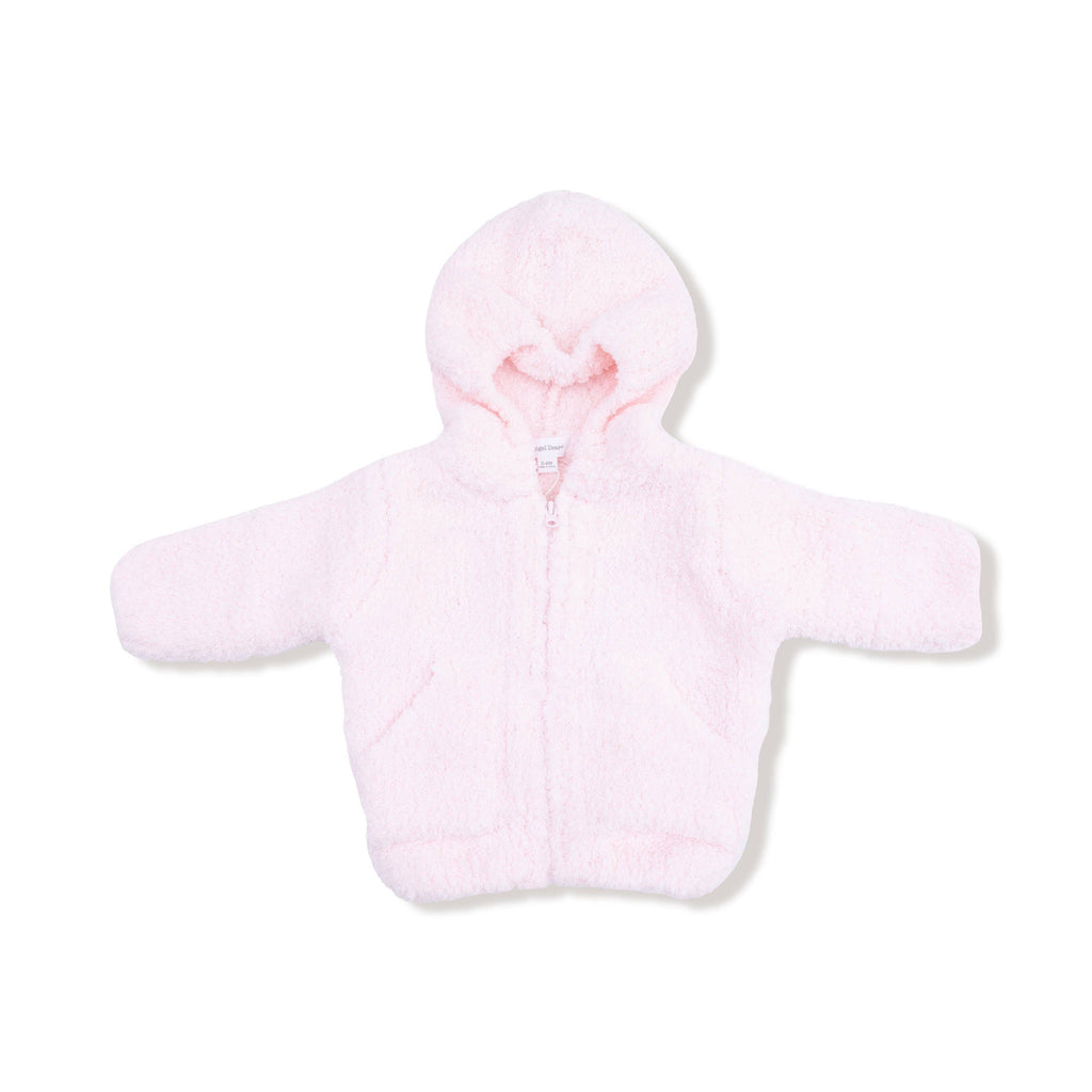 Chenille - Pretty Pink Hooded Jacket