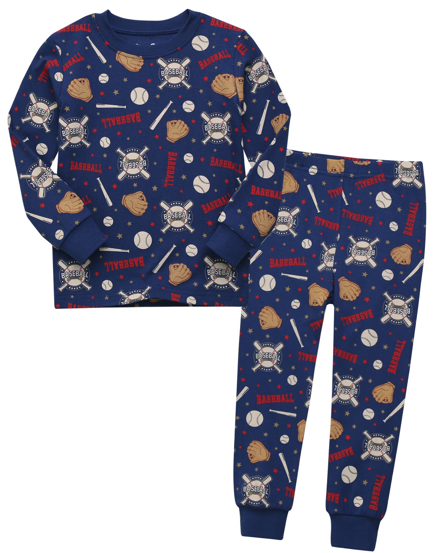 Bamboo Boys Girls Infant Play ball Long Sleeve PJs-C