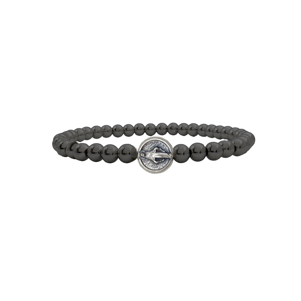 Subliminal Blessed Mother Miraculous Beaded Bracelet