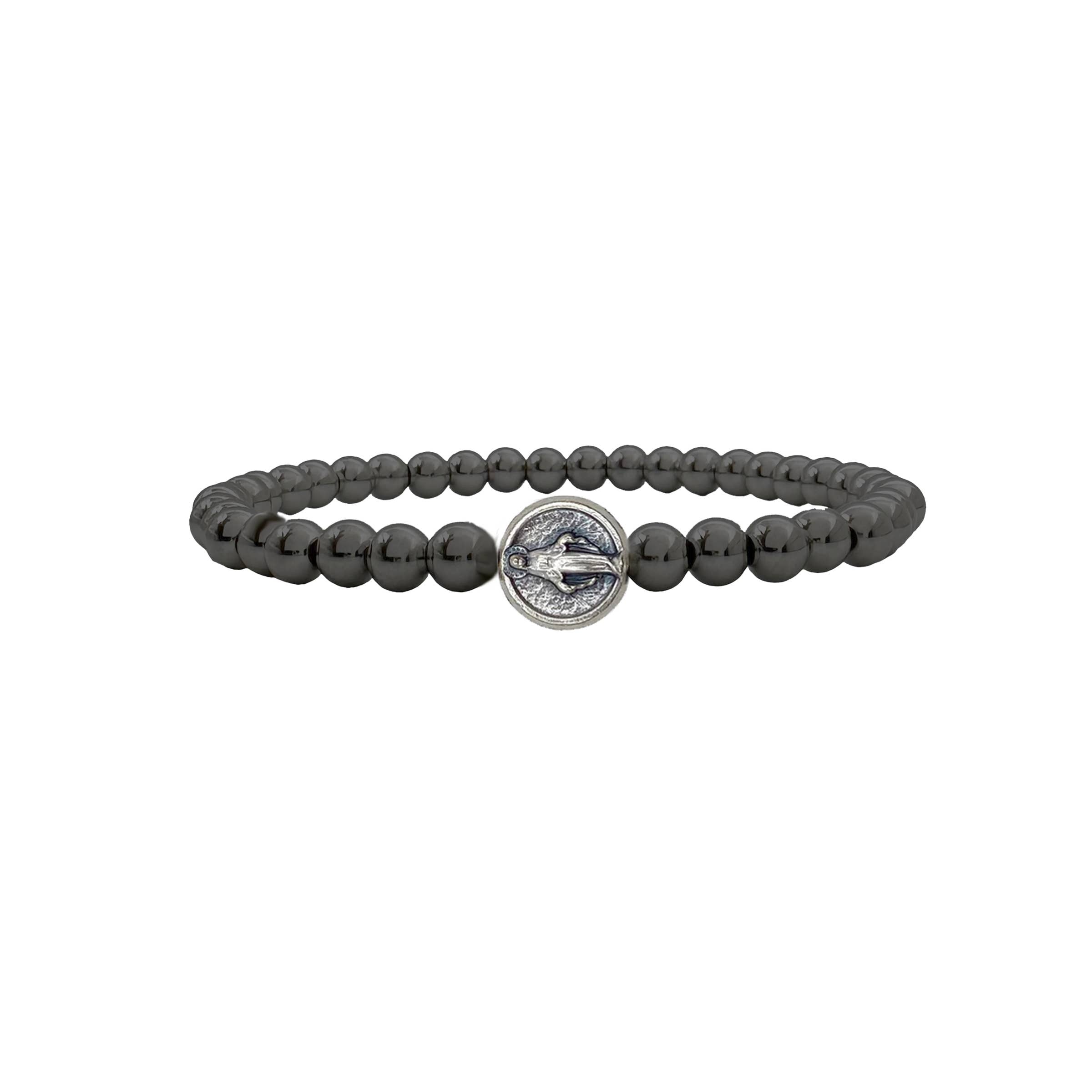 Subliminal Blessed Mother Miraculous Beaded Bracelet