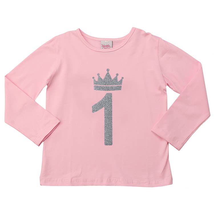 #1 Birthday  Long sleeve T shirt