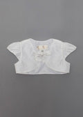 Taffeta Bolero w/ Tie Front Closure