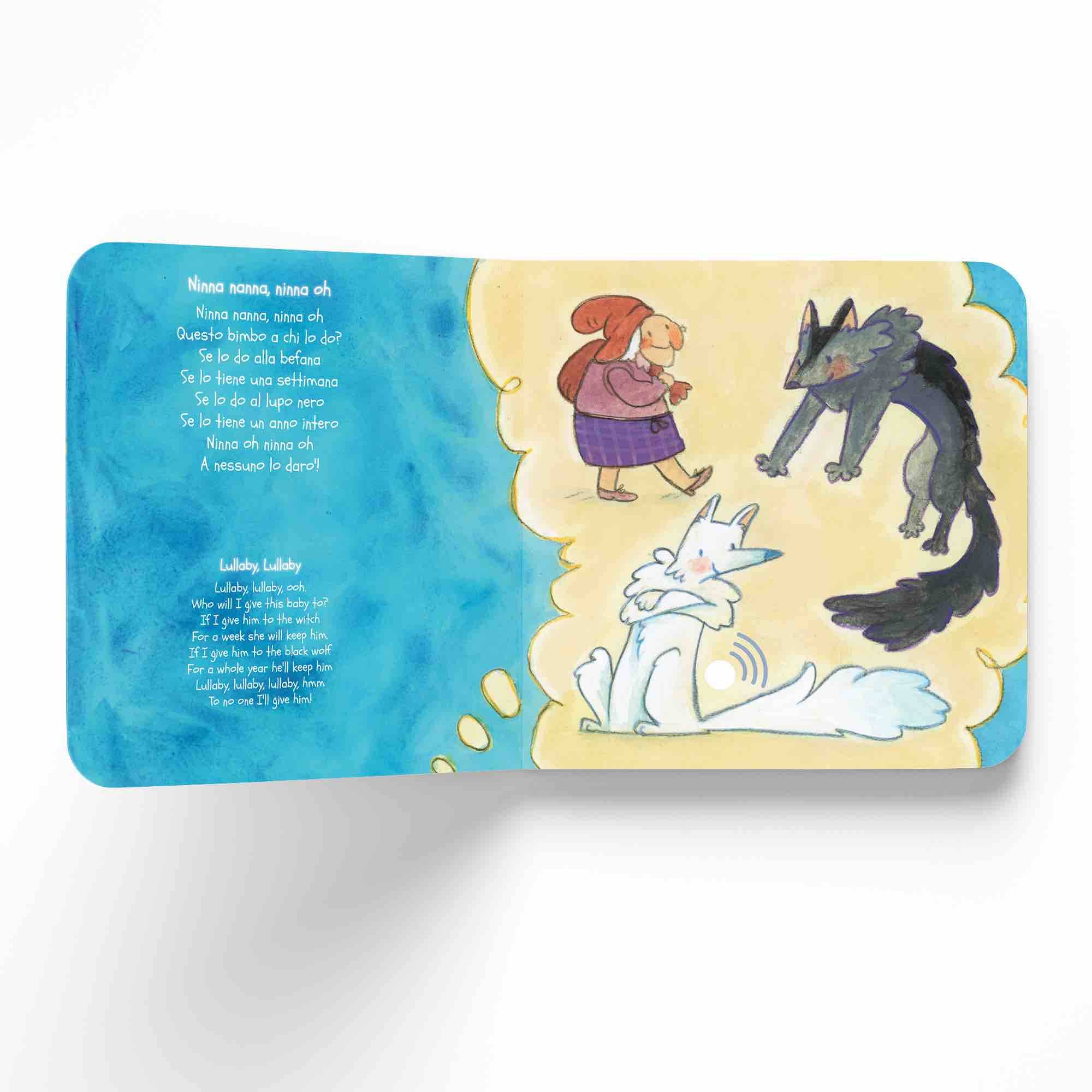 My first Italian book that sings lullabies