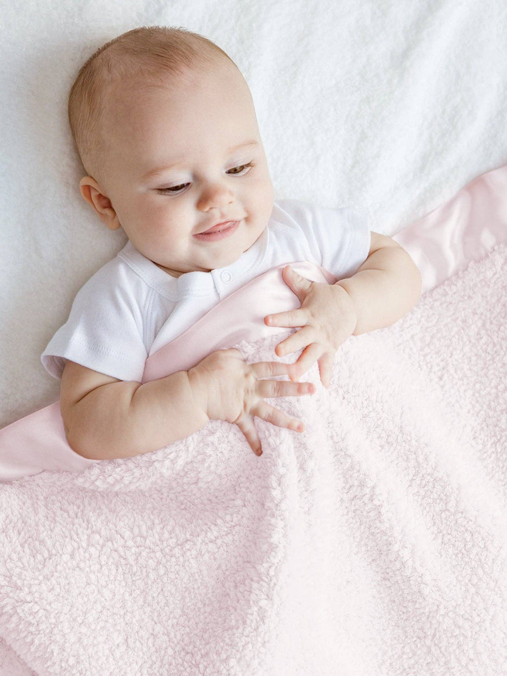 Chenille Baby Blanket: Unboxed / Denim