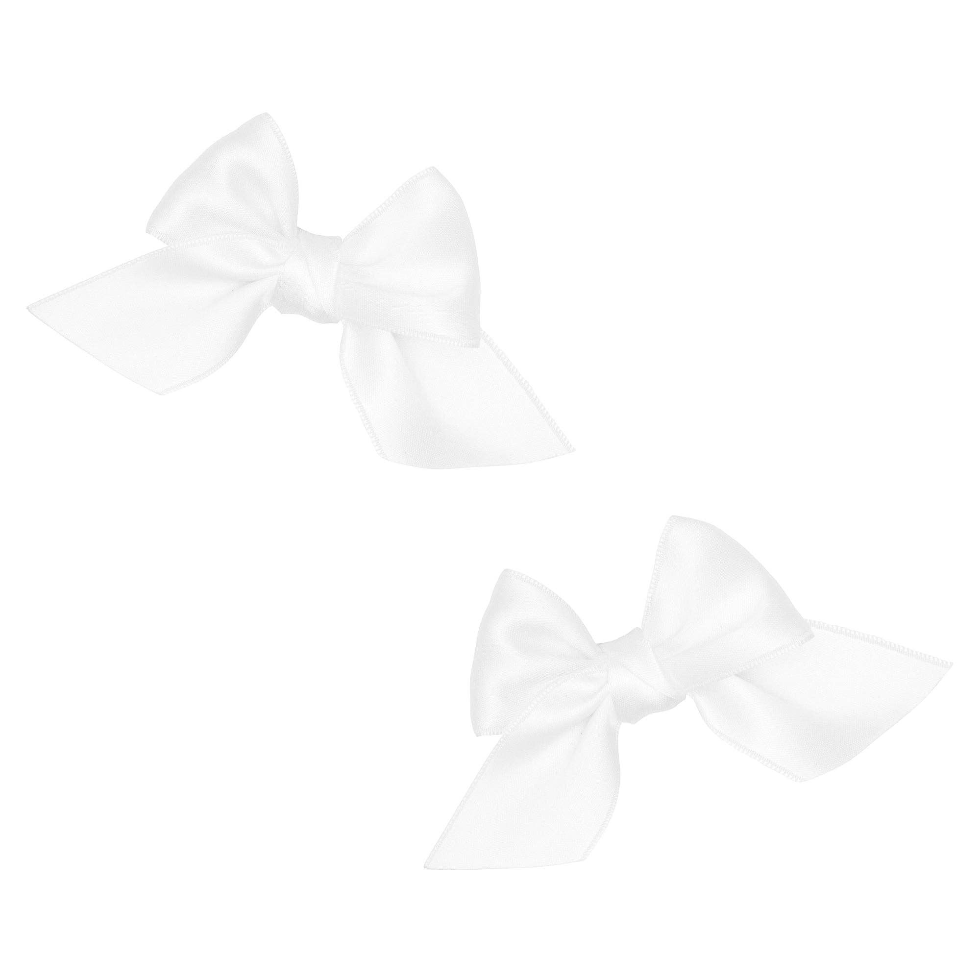 2pk Satin Baby Bloom Clips