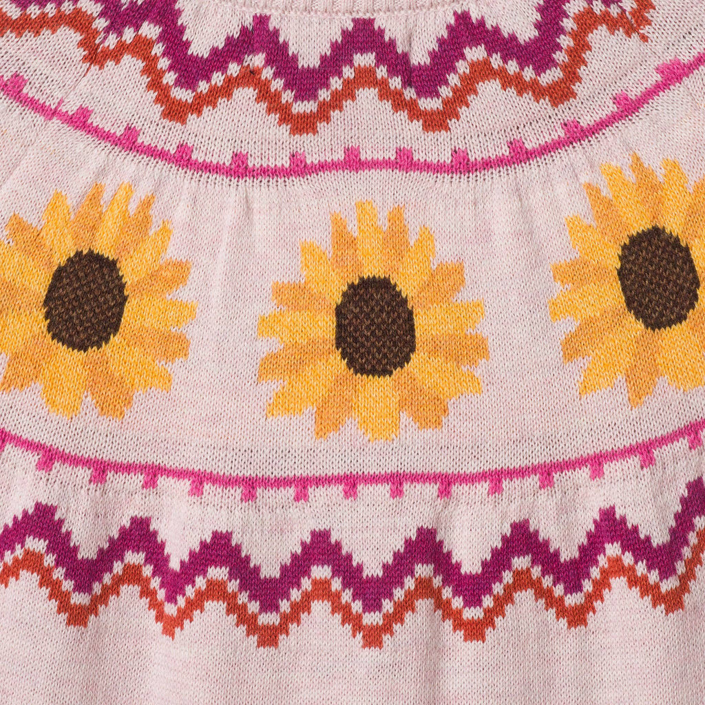 Girls Sweater Dress | Sunflower Fair Isle