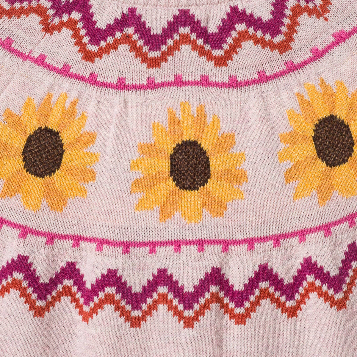 Girls Sweater Dress | Sunflower Fair Isle