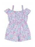 Lavender Floral Romper