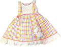 Good Lad Infant Girl MulitPlaid Easter Dress
