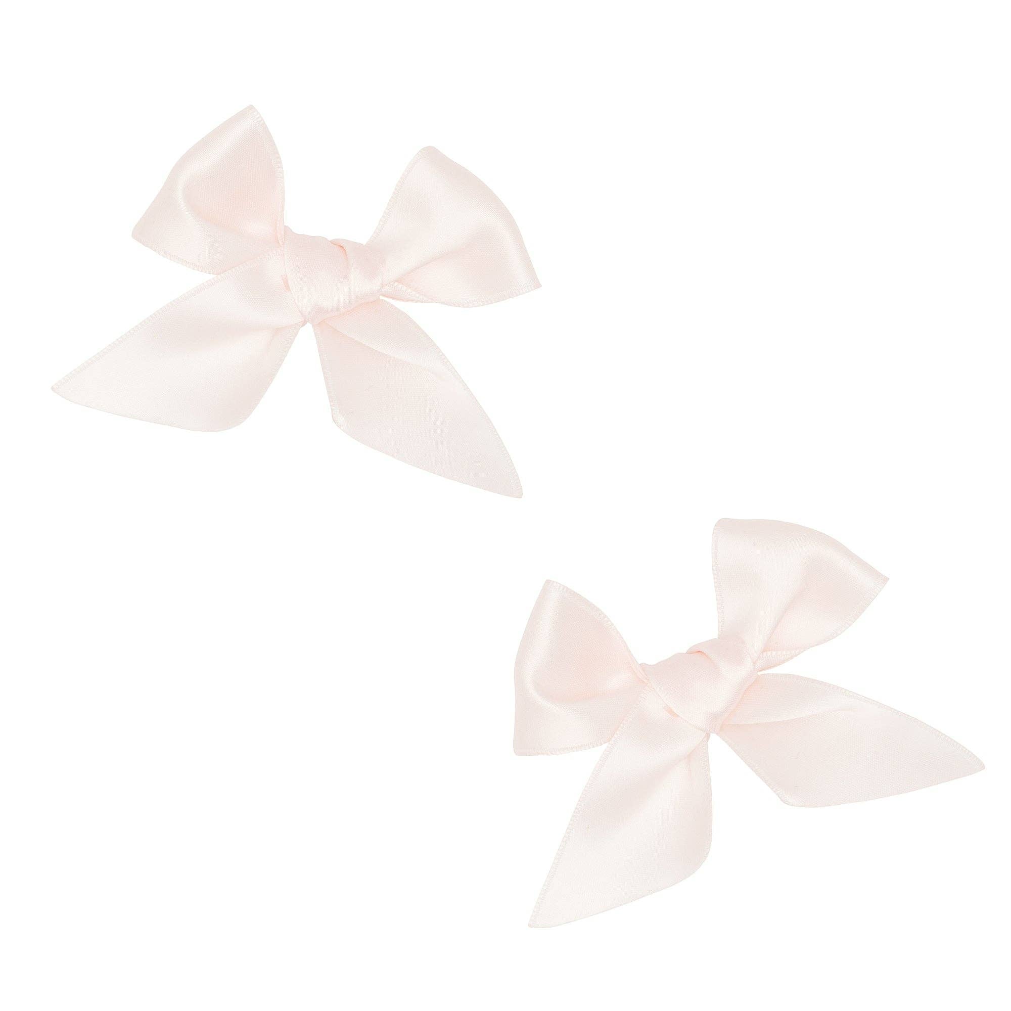 2pk Satin Baby Bloom Clips