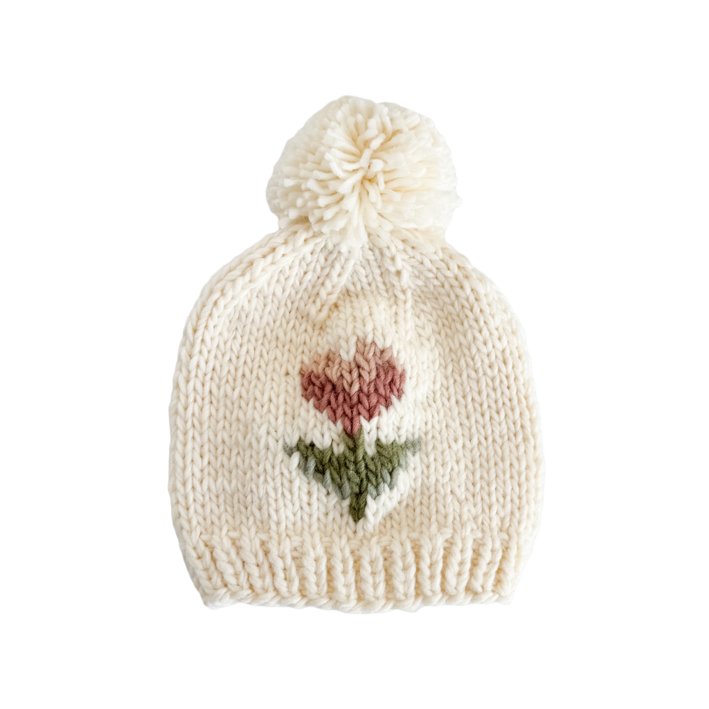Tulip Flower Hat Baby Kid Beanie Fall Spring Matching