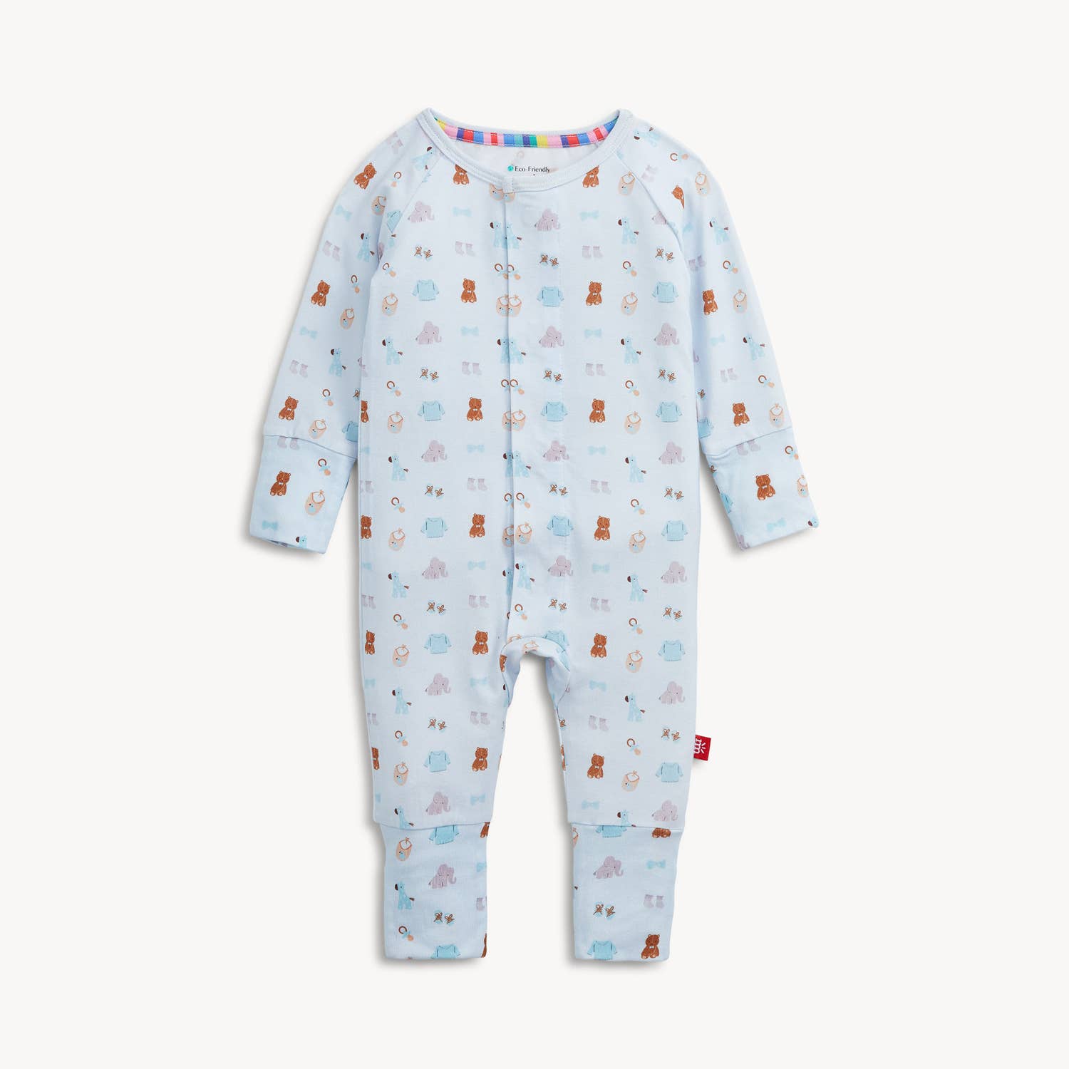 NURSERY NOSTALGIA BLUE MODAL CONV COVERALL