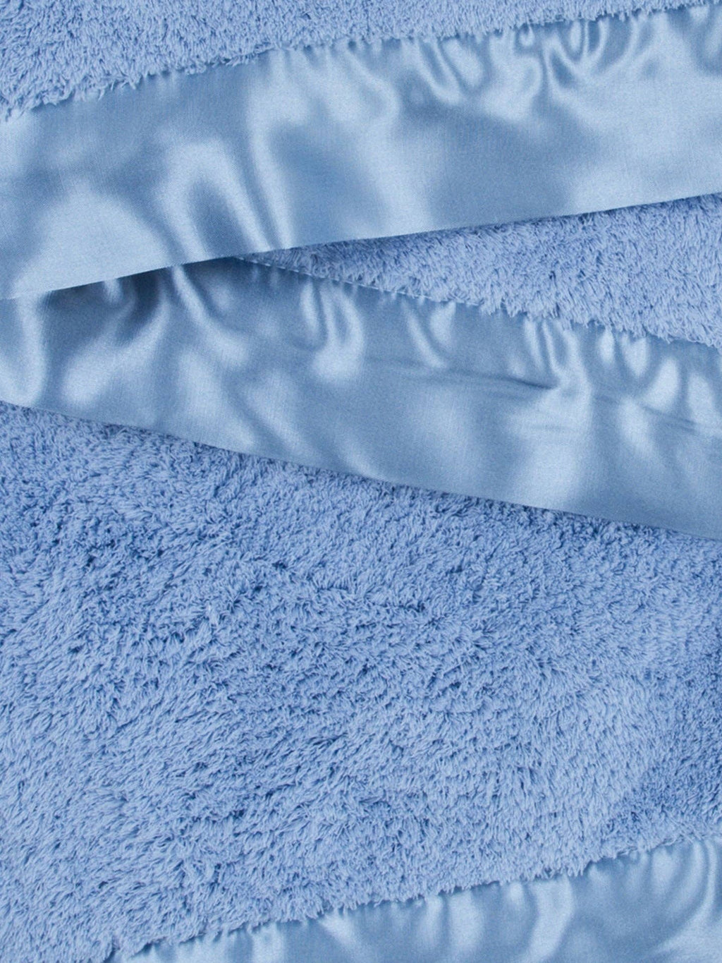 Chenille Baby Blanket: Unboxed / Denim