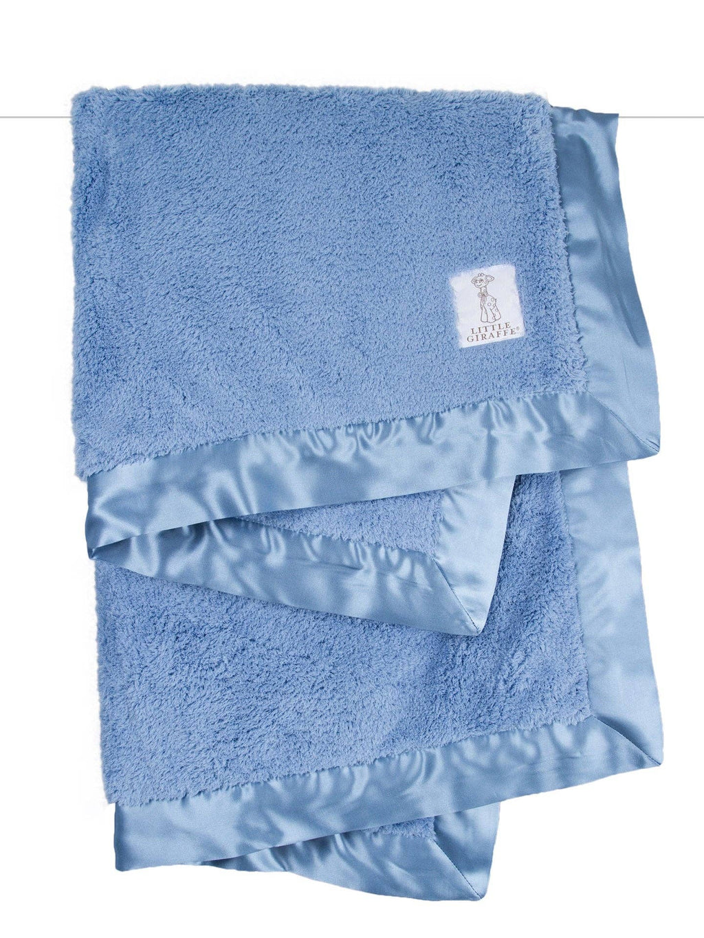 Chenille Baby Blanket: Unboxed / Denim