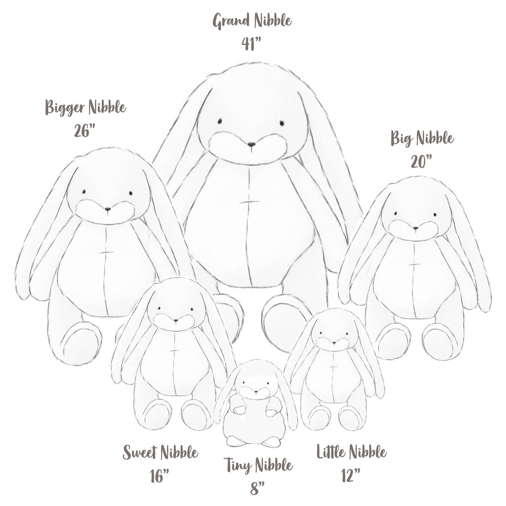 Little Nibble 12" Bunny - Lilac Marble